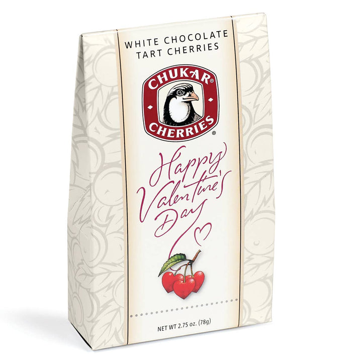 Chukar Cherry Company Treats 2.75 oz Be My Valentine – White Chocolate