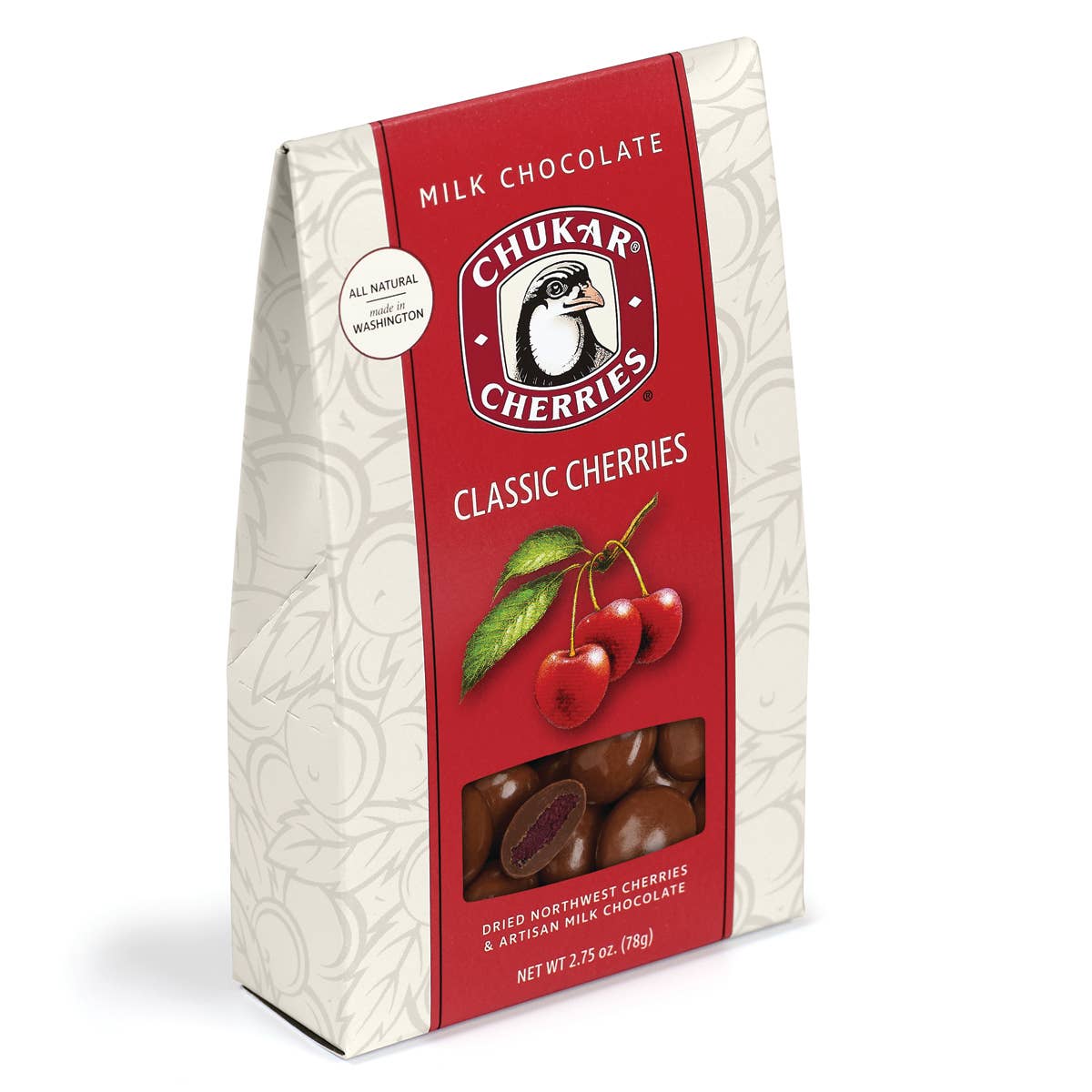 Chukar Cherry Company Treats 2.75 oz Classic Milk Cherries - Milk Chocolate