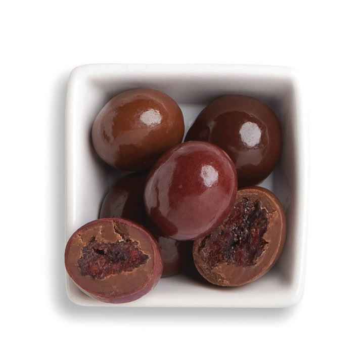 Chukar Cherry Company Treats 2.75 oz Happy Birthday-Milk & Dark Chocolate Cherry Quartet