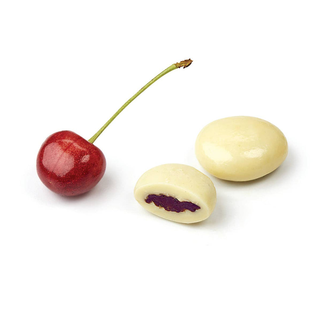 Chukar Cherry Company Treats Snow Cherries – White Chocolate