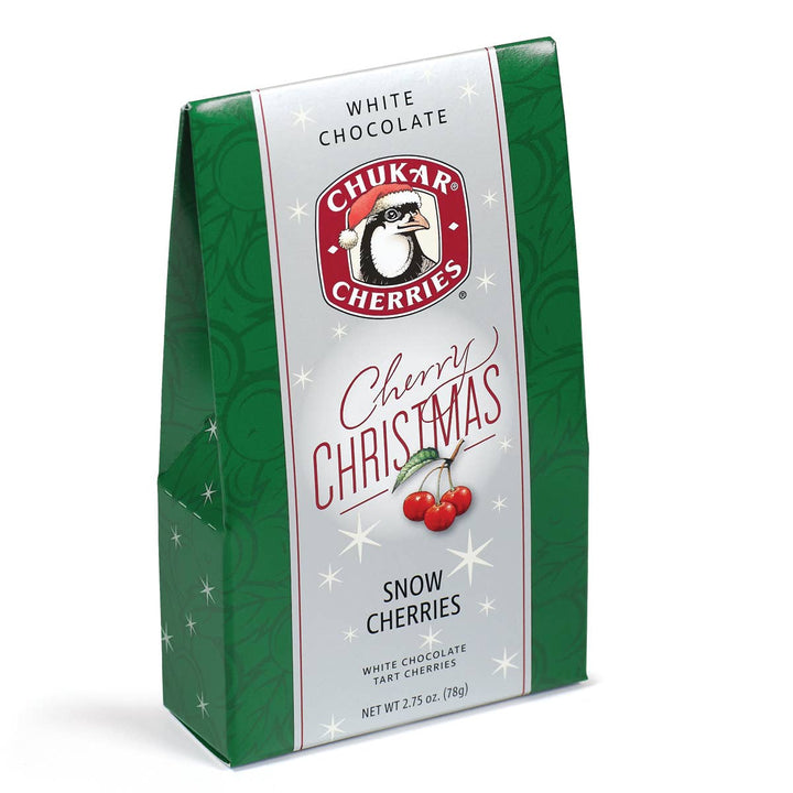 Chukar Cherry Company Treats Snow Cherries – White Chocolate