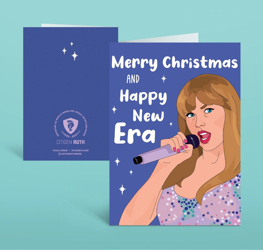 Citizen Ruth Card Taylor Swift Merry Christmas Eras Card