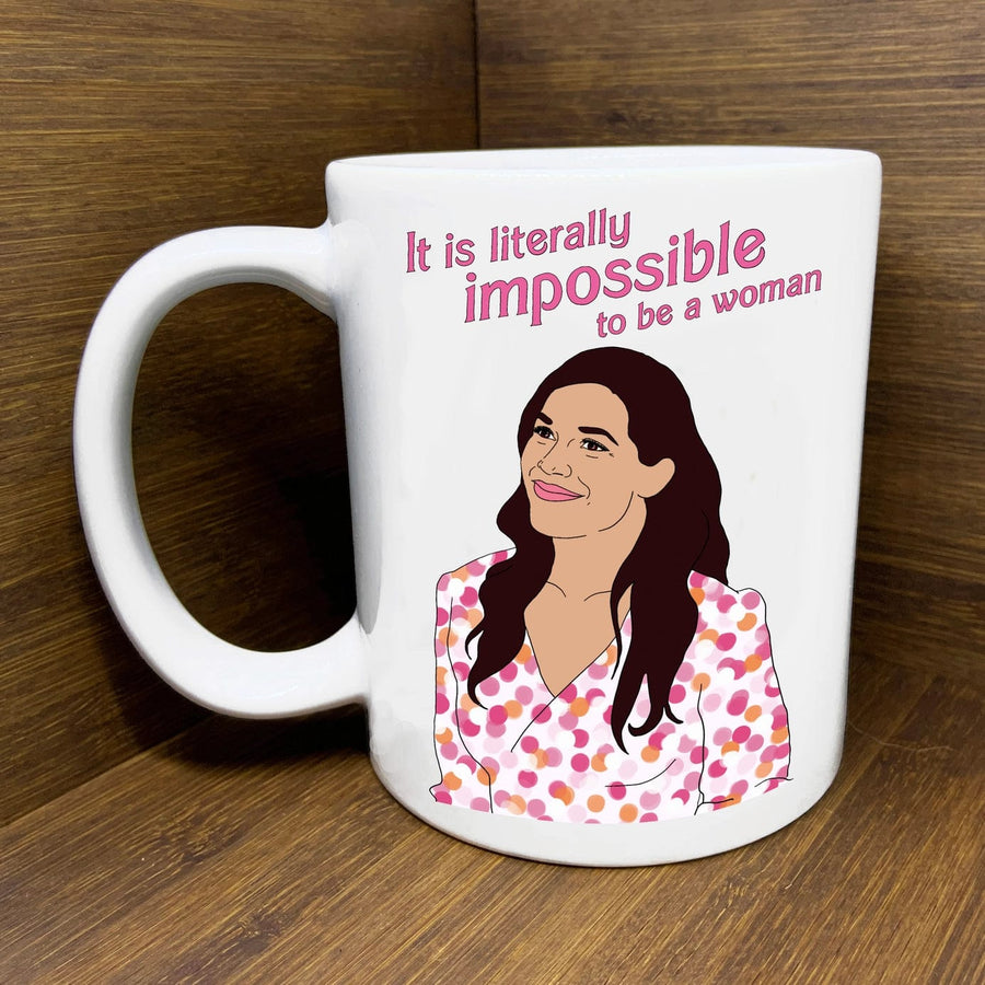 Citizen Ruth Mug Gloria (Barbie) It Is Literally Impossible To Be A Woman Mug