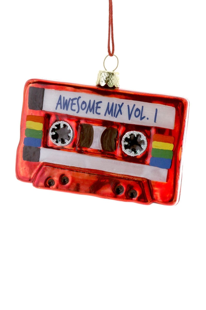 Cody Foster Decor Awesome Mix Tape-Red Ornament