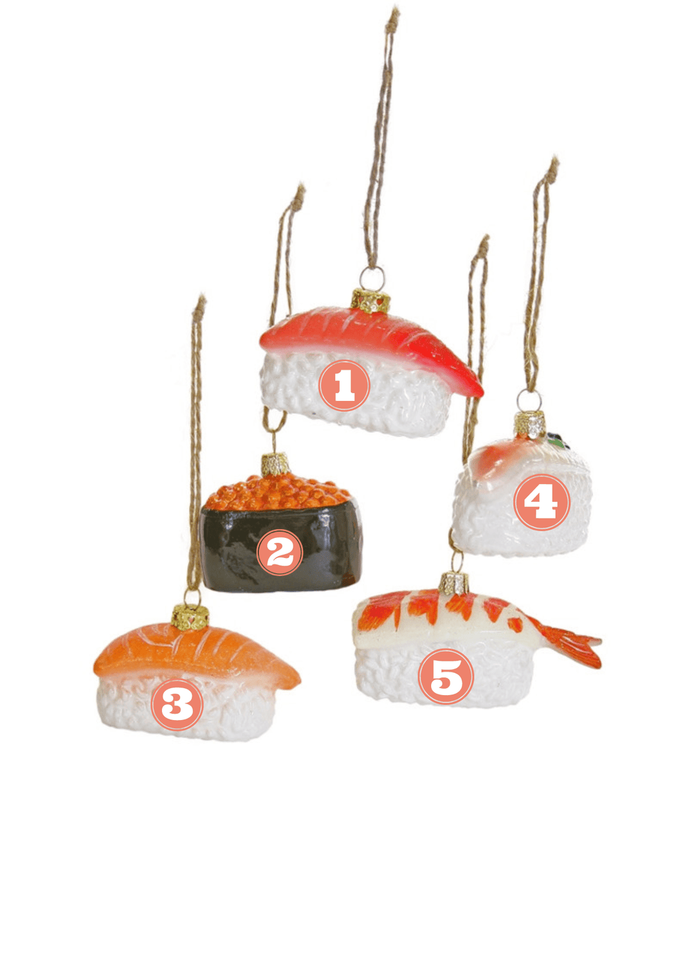 Cody Foster Decor Sushi Ornament