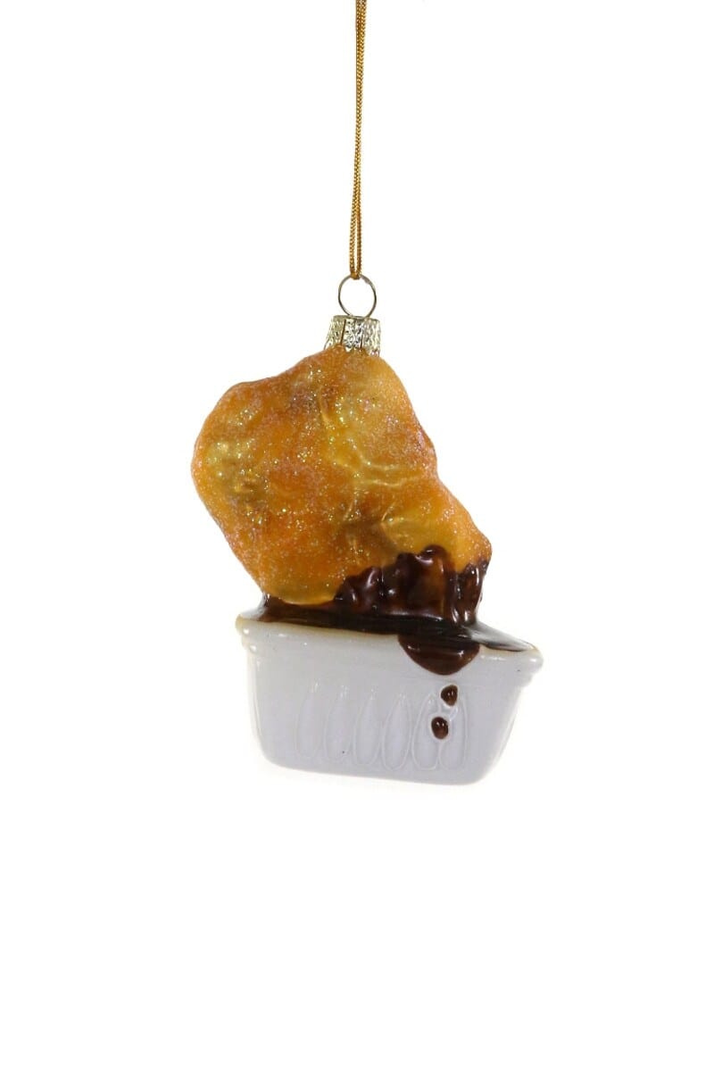 Cody Foster Holiday Chicken Nugget W/dipping Sauce BBQ Ornament