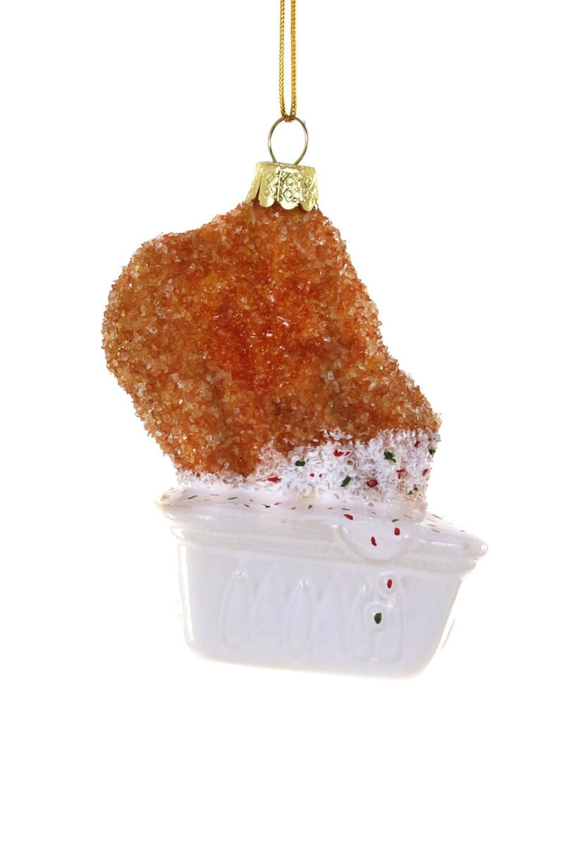 Cody Foster Holiday Chicken Nugget W/dipping Sauce-Ranch Ornament