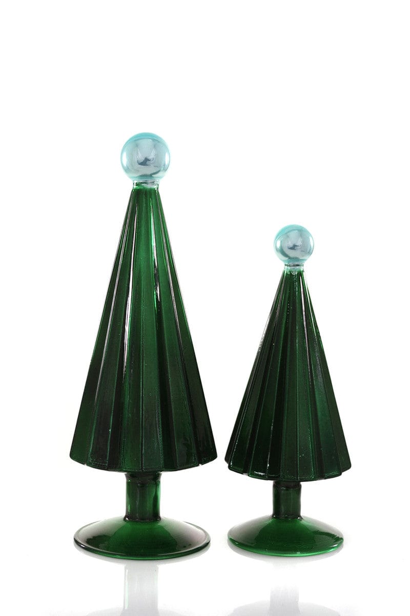 Cody Foster Holiday Decor X-Small Juniper Sky Pleated Tree