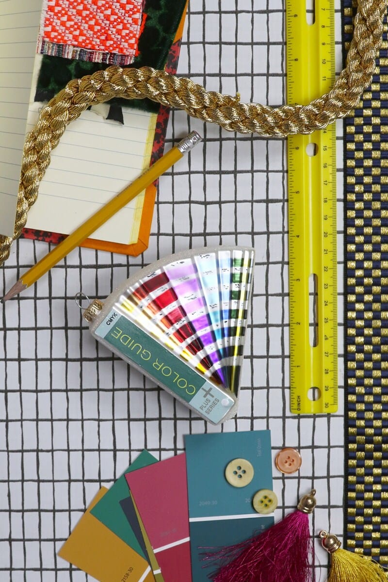 Cody Foster Holiday Designer's Color Guide Ornament