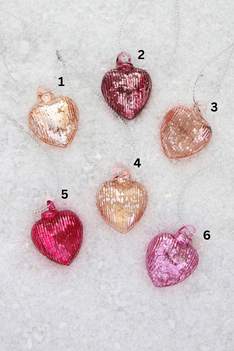 Cody Foster Holiday Heartfelt Small Striped Ornament