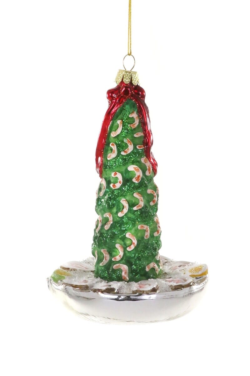 Cody Foster Holiday Retro Shrimp Cocktail Party Tree Ornament