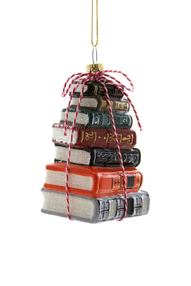 Cody Foster Ornament Stacked Tomes Traditional Ornament