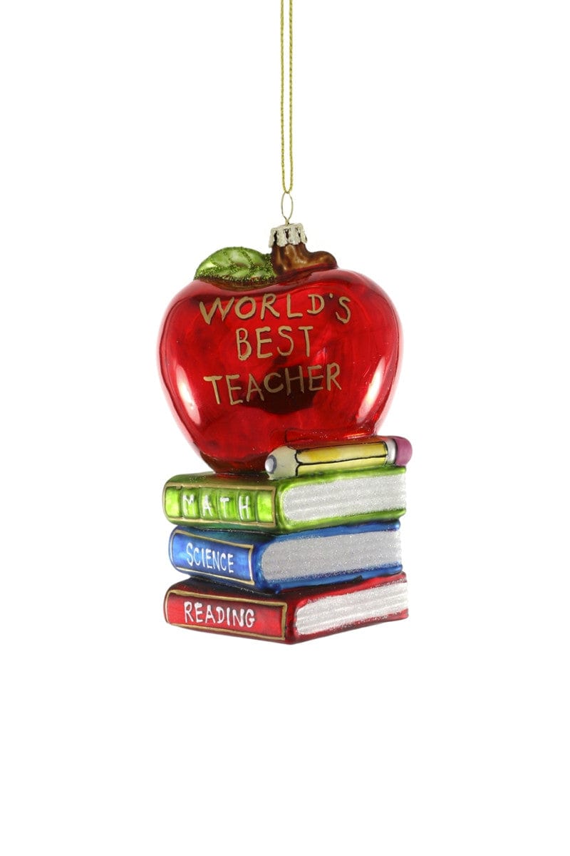 Cody Foster Ornament World's Best Teacher Ornament