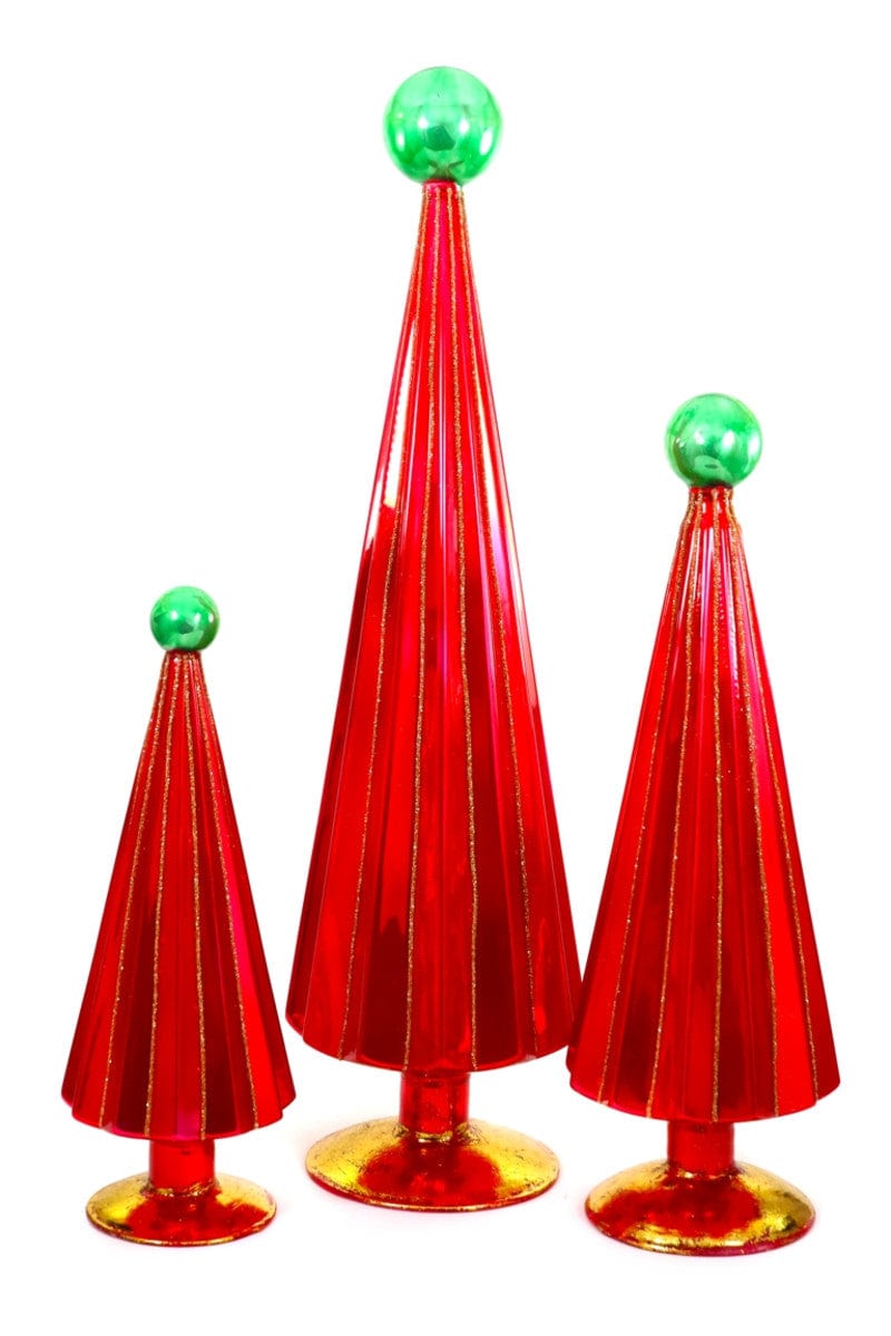 Cody Foster Trees Medium Red Pleated Tree