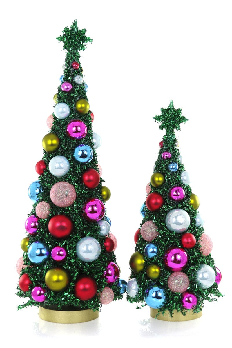 Cody Foster Trees Midcentury Glitter Tree-Green