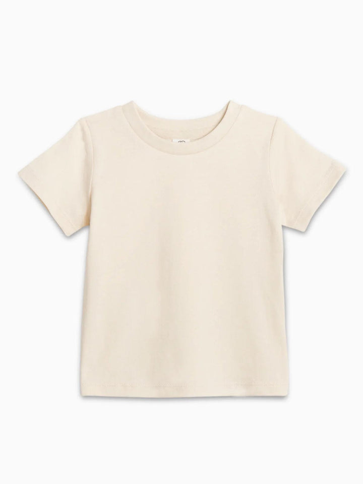 Colored Organics Baby & Toddler Tops Classic Crew Neck Tee - Natural