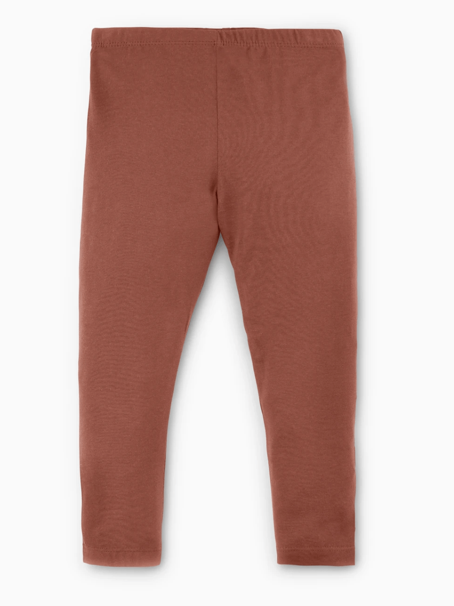Colored Organics Pants 0/3M Classic Leggings - Cedar