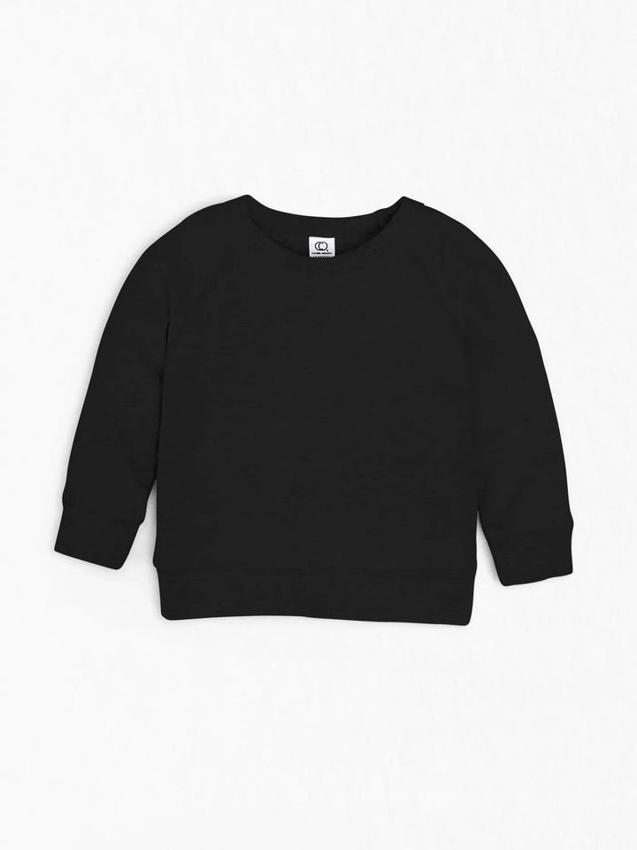 Colored Organics Sweater Brooklyn Pullover - Black