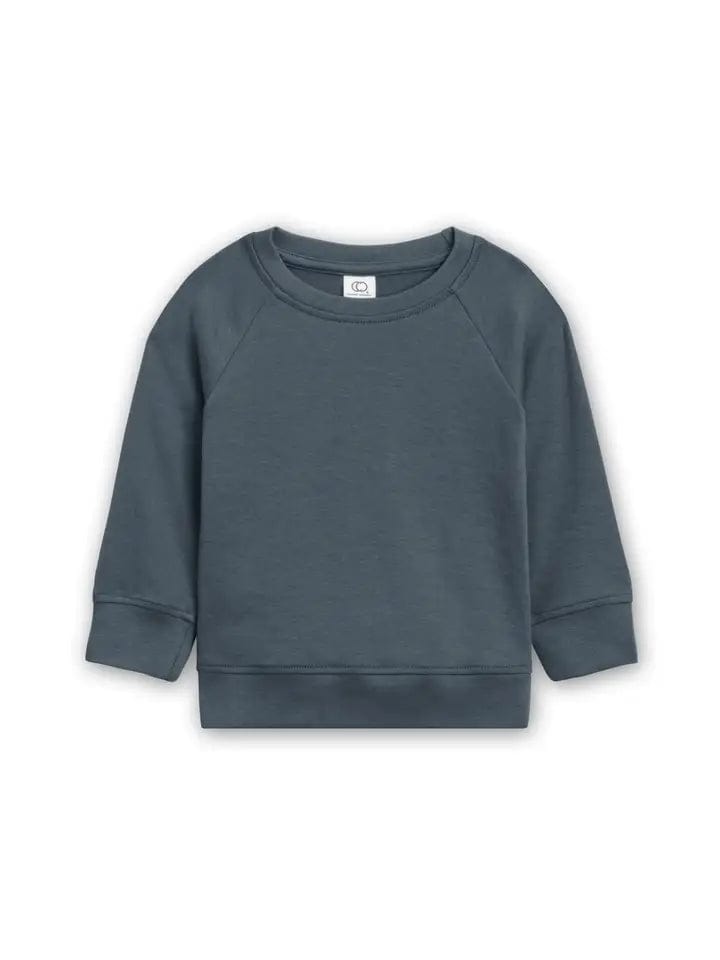 Colored Organics Sweater Classic Portland Pullover - Harbor