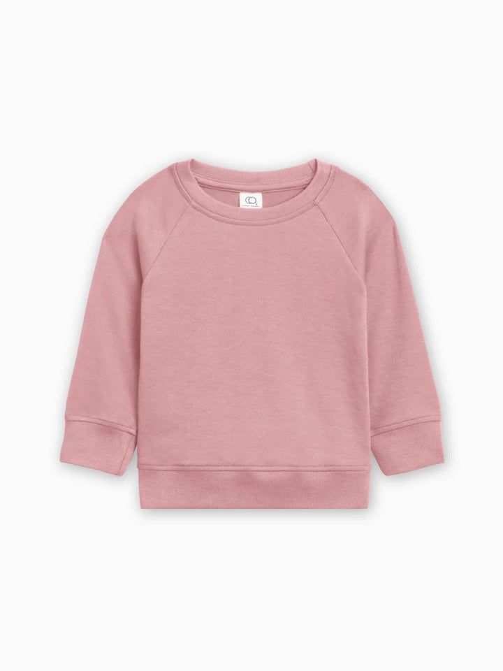 Colored Organics Sweater Classic Portland Pullover - Rose