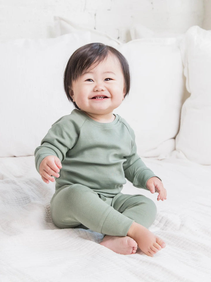 Colored Organics Sweater Classic Portland Pullover - Thyme