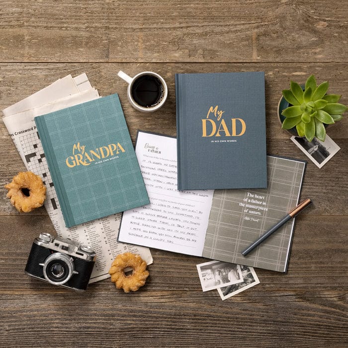 Compendium Book My Dad - An Interview Journal to Capture Reflections in His Own Words