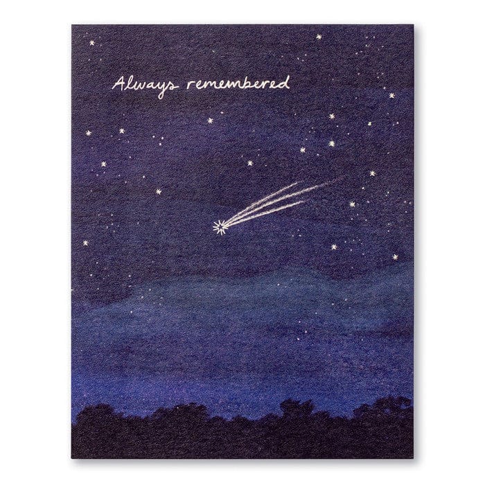 Compendium Cards Always Remembered Sympathy Card