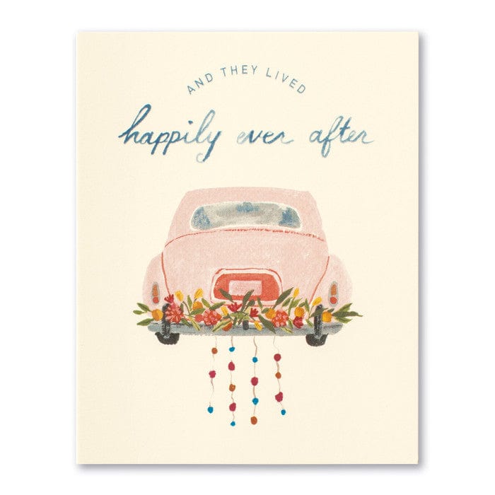 Compendium Cards And They Lived Happily Ever After Wedding Card