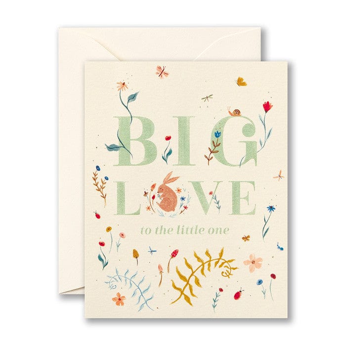 Compendium Cards Big Love to the Little One Baby Card