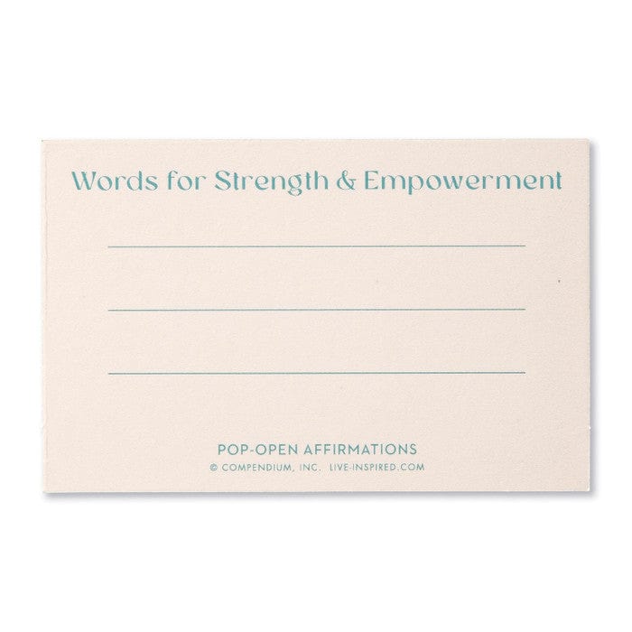 Compendium Cards Card Set - Pop Open Affirmations