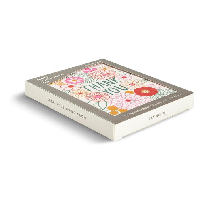 Compendium Cards Gardens of Gratitude Boxed Blank Thank You Cards