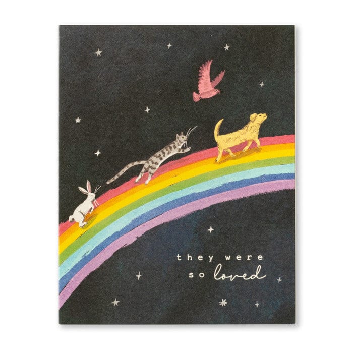 Compendium Cards They Were So Loved Pet Sympathy Card