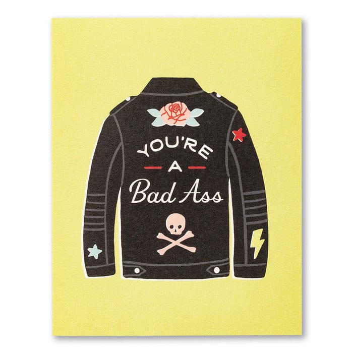 Compendium Cards You're a Badass Friendship Card