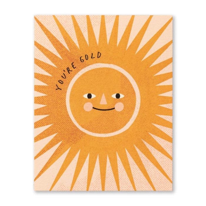 Compendium Cards You're Gold Friendship Card