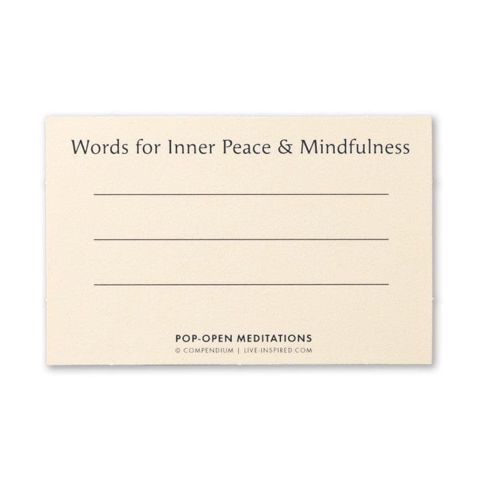 Compendium Gifts Pop-Open Meditations