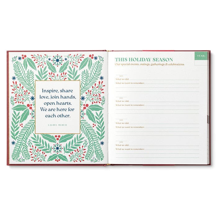 Compendium Journal Book - Our Holidays