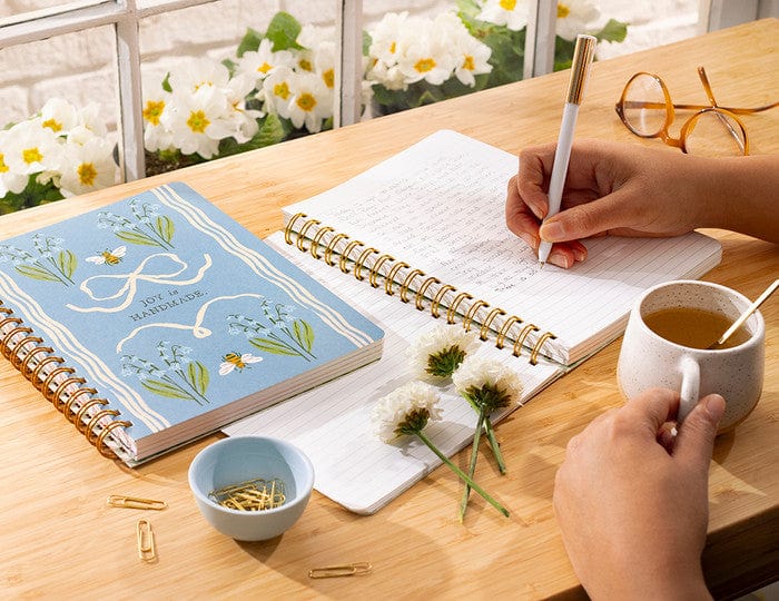 Compendium Paper Joy is Handmade Spiral Journal