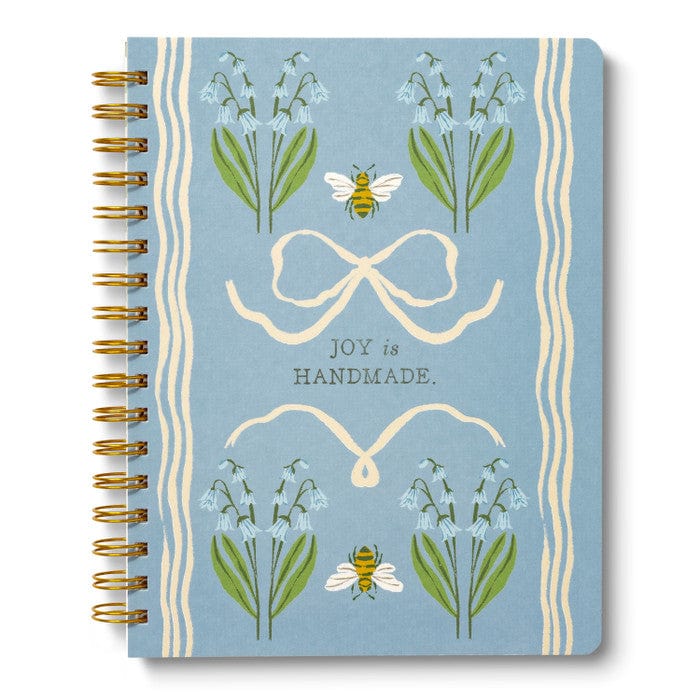Compendium Paper Joy is Handmade Spiral Journal