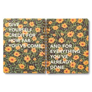 Compendium Paper You Are Here, It Is Time, You Are Ready. Spiral Notebook