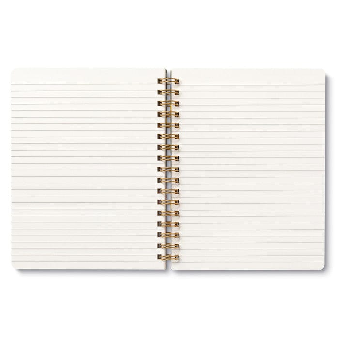 Compendium Paper You Are Here, It Is Time, You Are Ready. Spiral Notebook