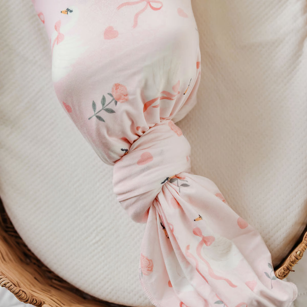 Copper Pearl Baby Adelia Knit Blanket Single