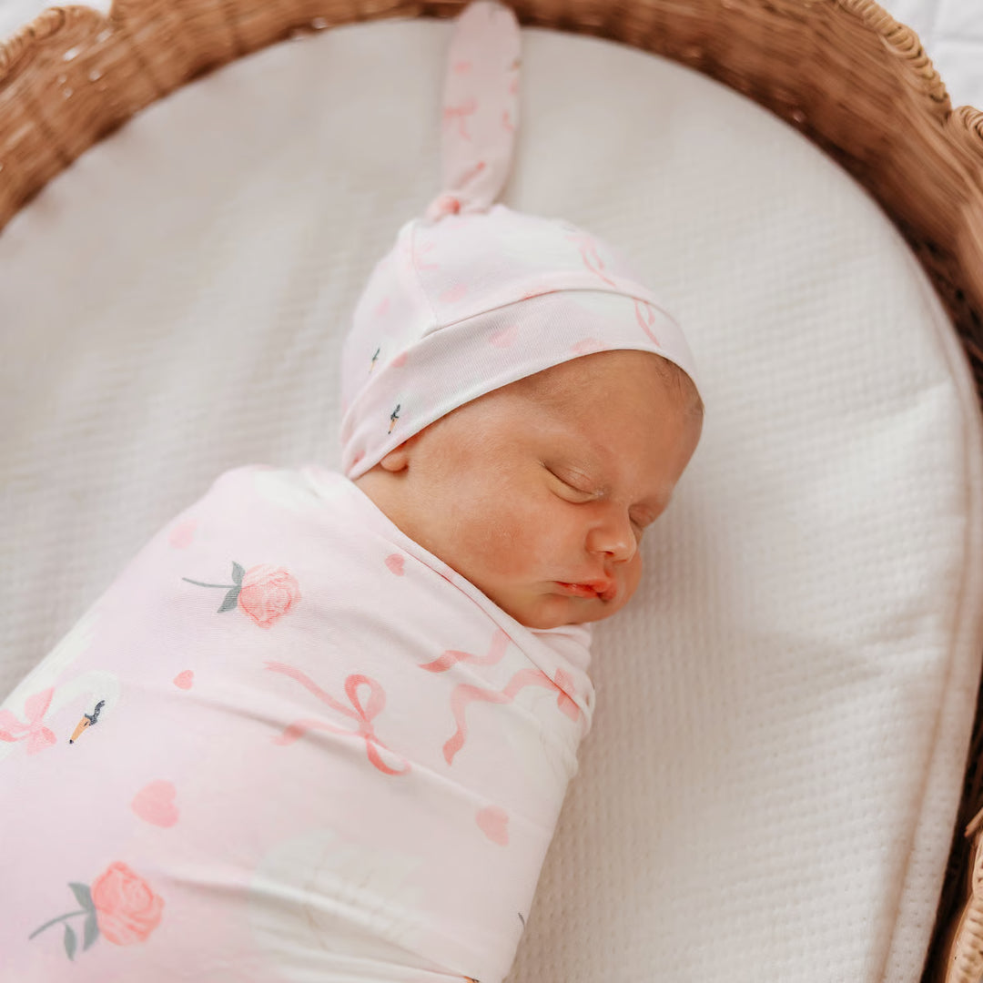 Copper Pearl Baby Adelia Knit Blanket Single