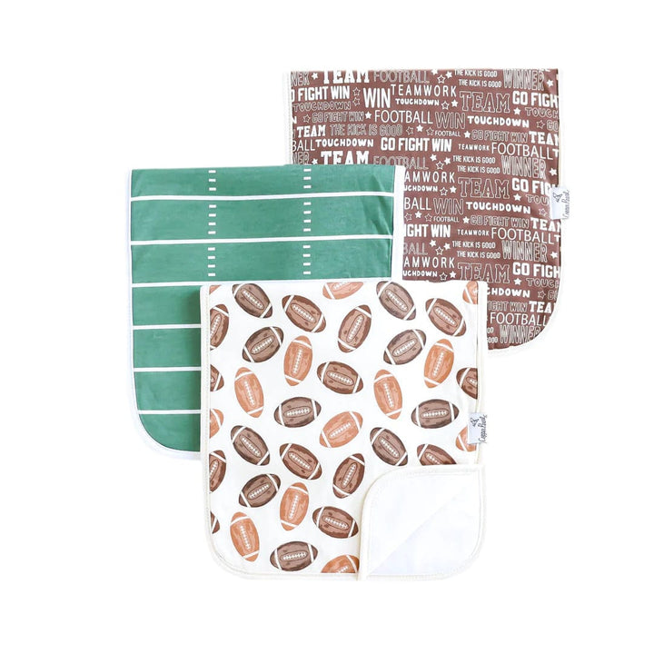 Copper Pearl Baby Blitz Burp Cloth Set