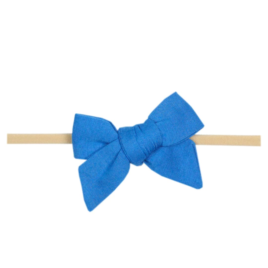 Copper Pearl Baby Blueberry Classic Nylon Bow | Copper Pearl