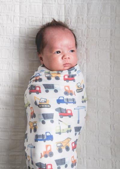 Copper Pearl Baby Diesel Knit Blanket Single