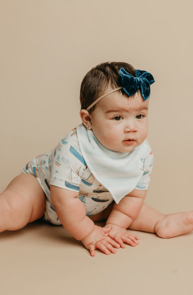 Copper Pearl Baby Fischer Bandana Bib Set (4-Pack)