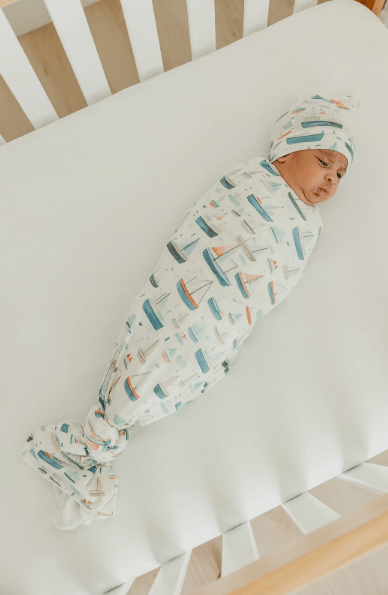 Copper Pearl Baby Fischer Knit Blanket Single