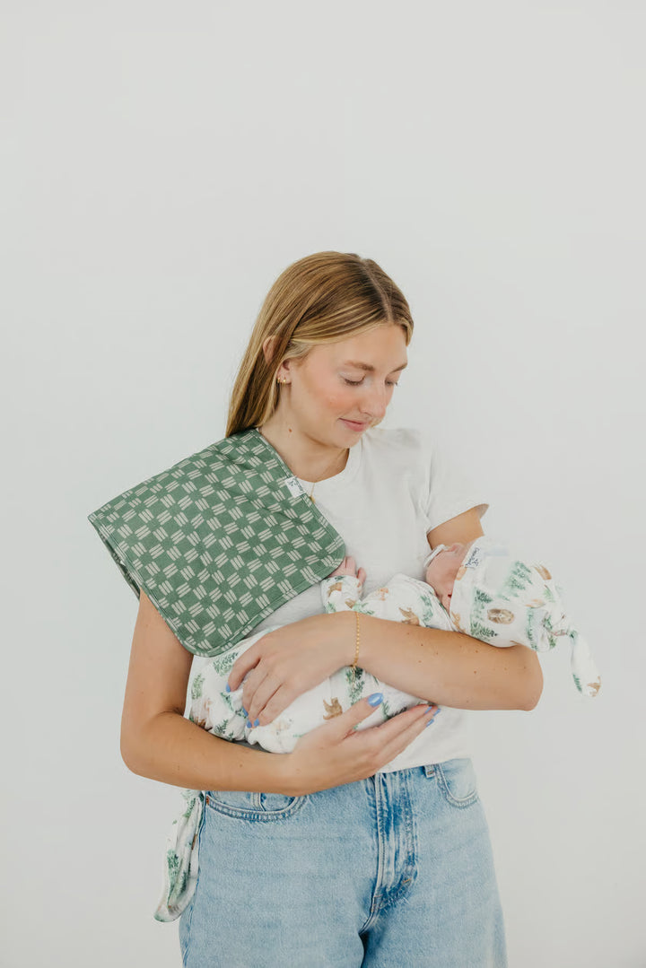 Copper Pearl Baby Grayson Burp Cloth Set (3-Pack)