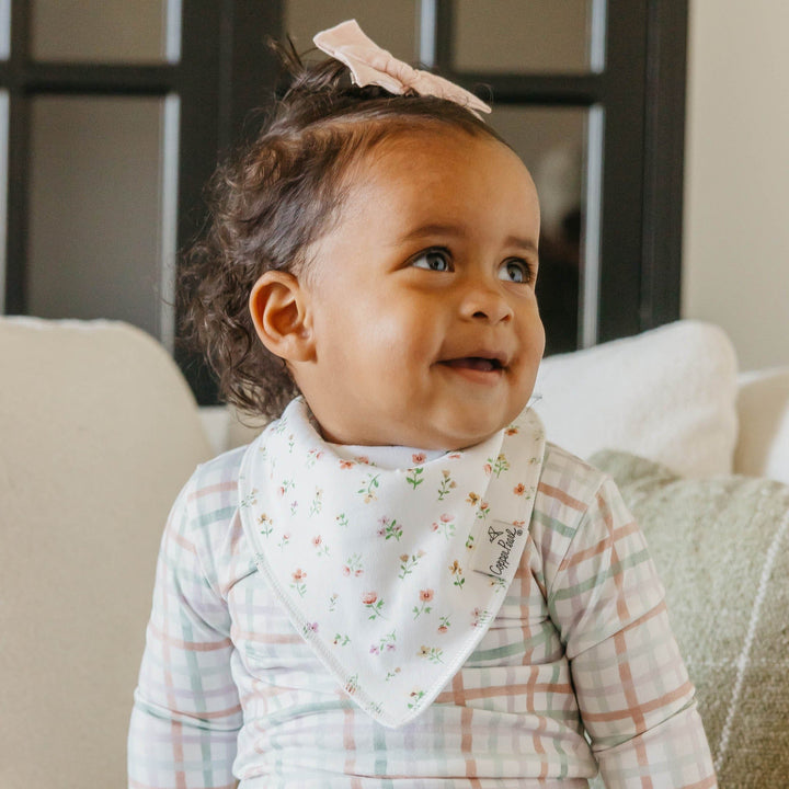 Copper Pearl Baby Natalie Bandana Bib Set (4-Pack)