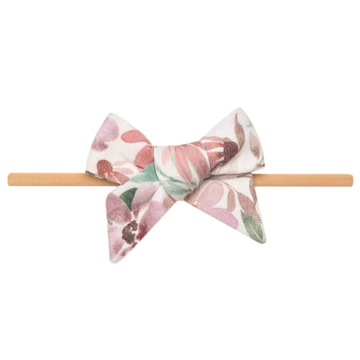 Copper Pearl Baby Natalie Classic Nylon Bow